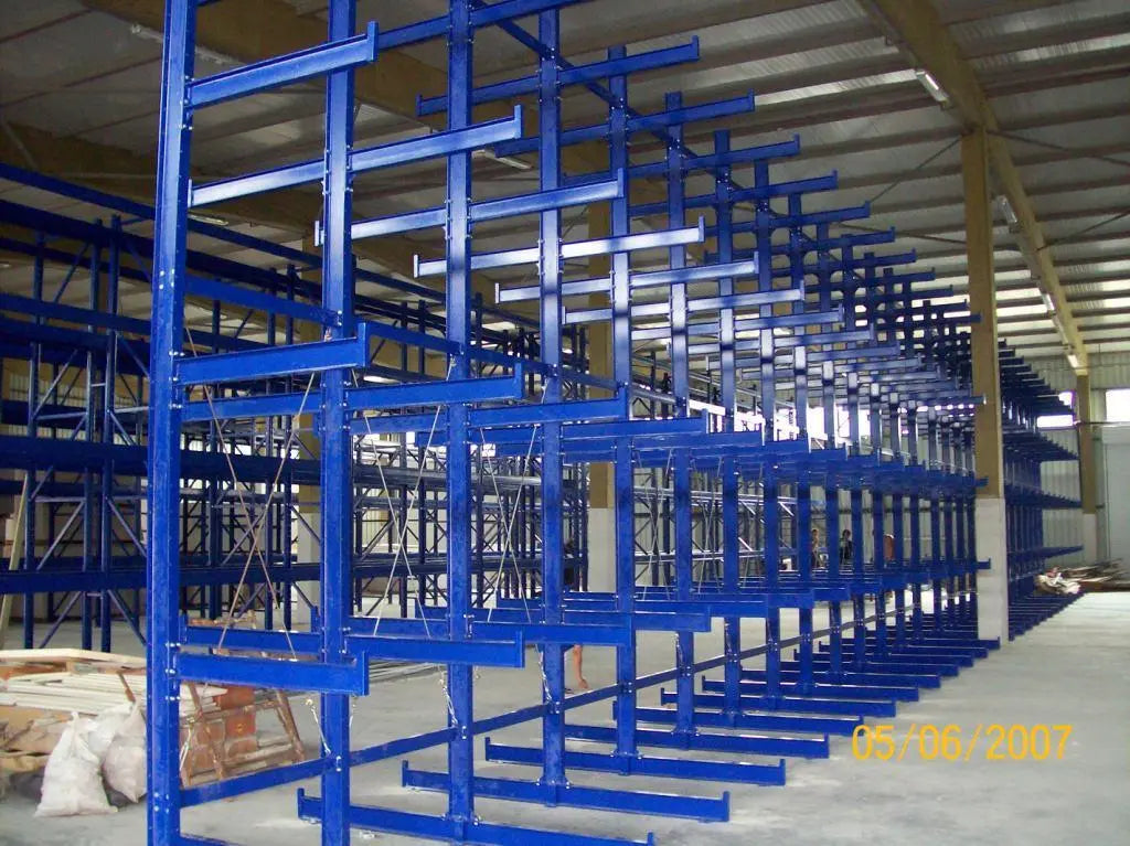 Konsol Kollu Raf Sistemi (Cantilever Raf Sistemi) Raffar
