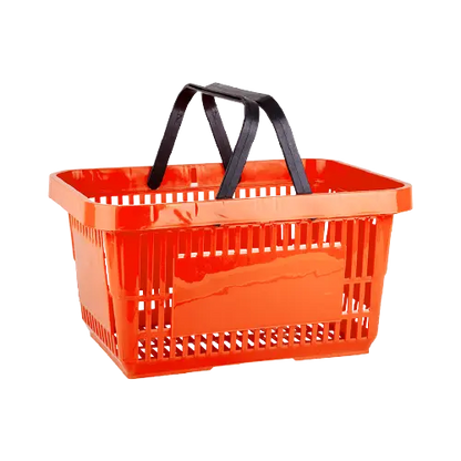 (5'li Paket) PLASTİK EL SEPETİ 28 LİTRE Raffar