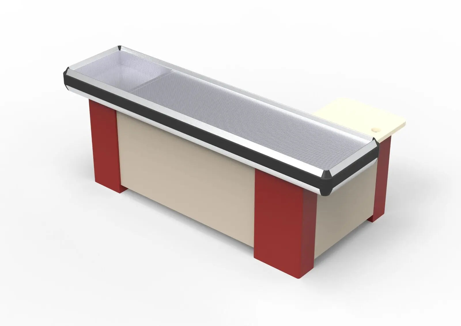 Bantsız Kasa Altı (L) 1800x420x530xH850 MM Raffar