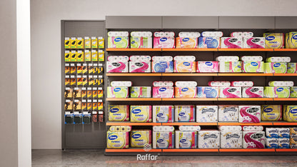 Bazalı Delikli Hırdavat Rafı – Antrasit, 5 Ünite – W450 × H220 × D30/40 cm
