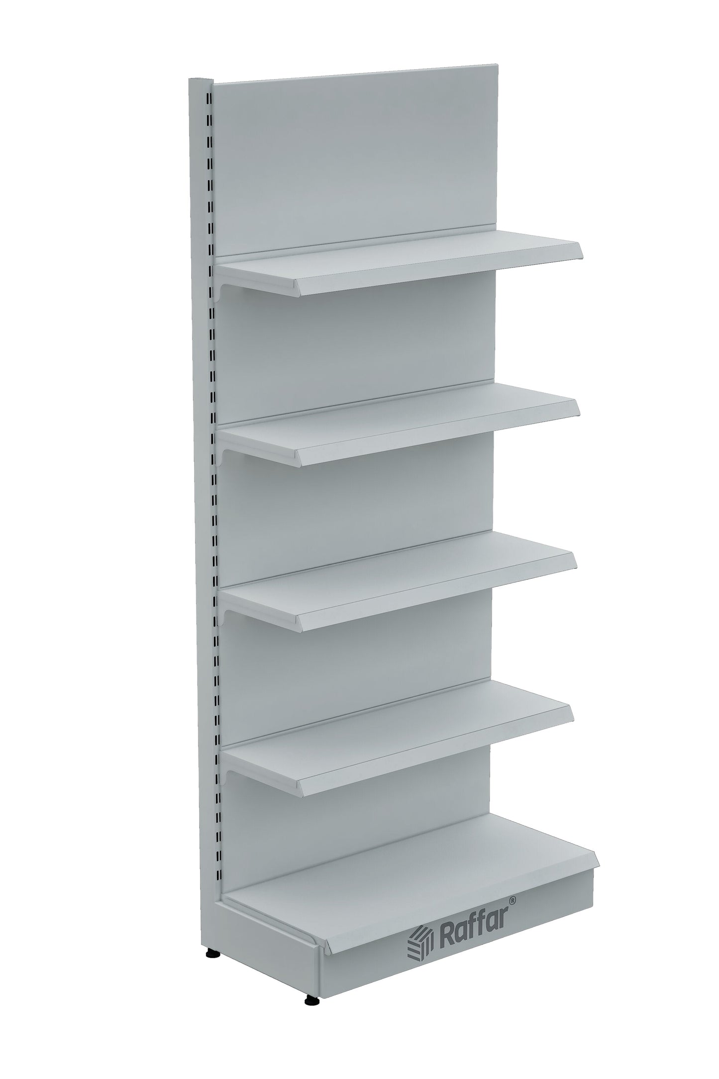 Bazalı Beyaz Renk Tek Ayaklı İlave Modül (Tek Başına Kullanılmaz) 90*H220 CM