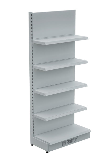 Bazalı Beyaz Renk Tek Ayaklı İlave Modül (Tek Başına Kullanılmaz) 90*H220 CM