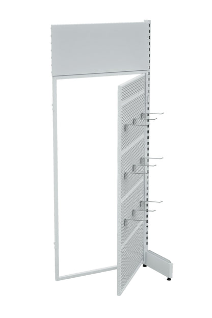 Beyaz Renk Tek Ayaklı KAPI Ünitesi  (Tek Başına Kullanılmaz) 90*H220 CM