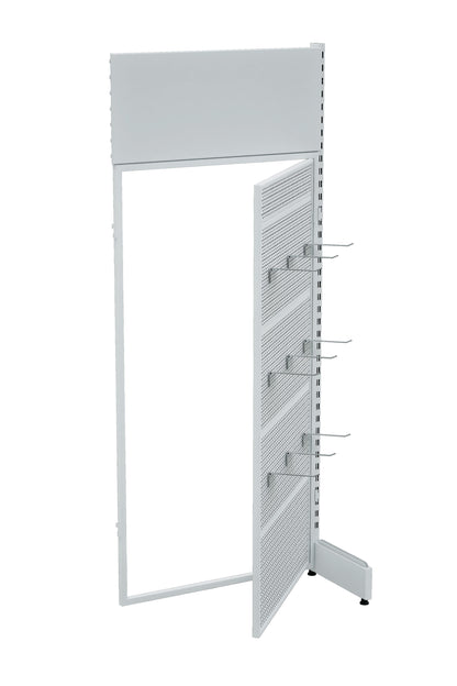Beyaz Renk Tek Ayaklı KAPI Ünitesi  (Tek Başına Kullanılmaz) 90*H220 CM