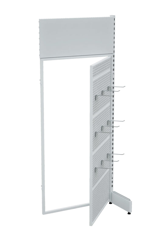 Unitate de Ușă cu un Singur Picior de Culoare Albă (Nu se Utilizează Independent) 90*H220 CM