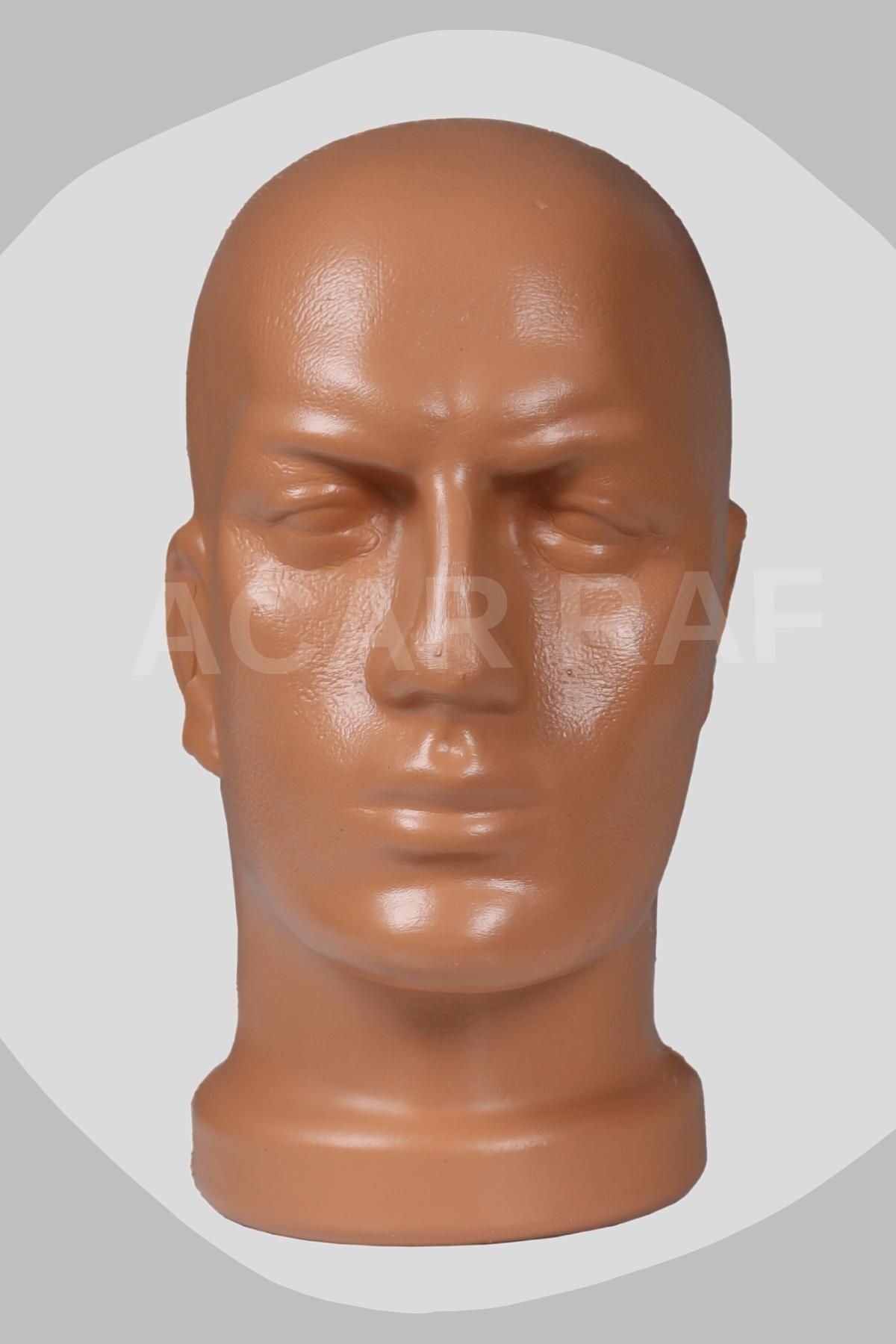 Erkek Kafa Mankeni Peruk Mankeni Ten Rengi