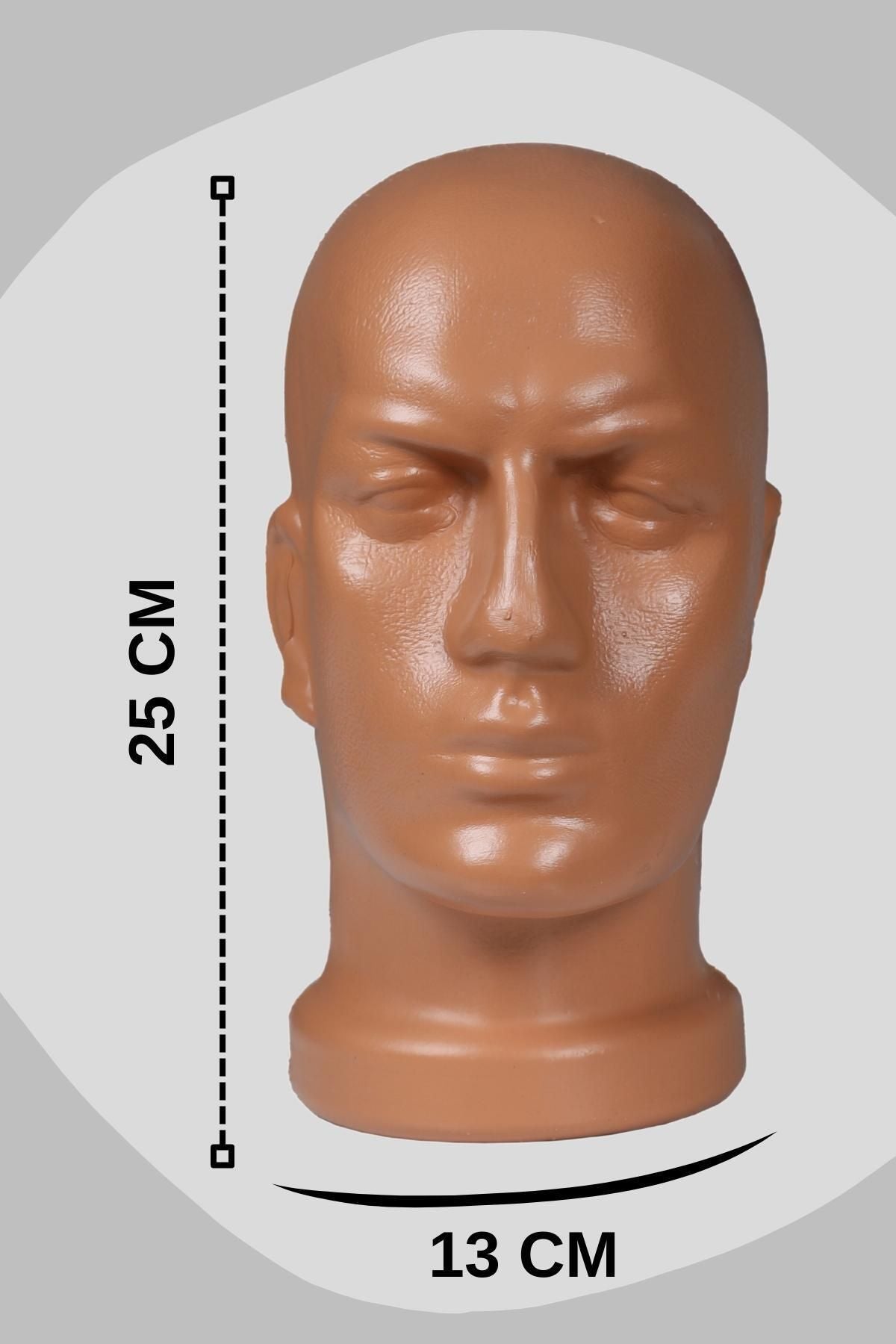 Erkek Kafa Mankeni Peruk Mankeni Ten Rengi