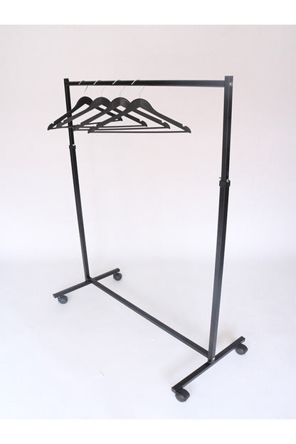 Eteklik Askılık Ayarlanabilir Elbise & Giysi Askılık Siyah Askılık