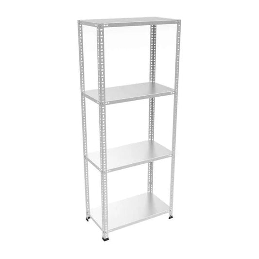 Galvaniz 4 Katlı Arşiv Raf Sistemi - Çelik Raf - Metal Raf