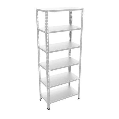 Galvaniz 6 Katlı Arşiv Raf Sistemi - Çelik Raf - Metal Raf