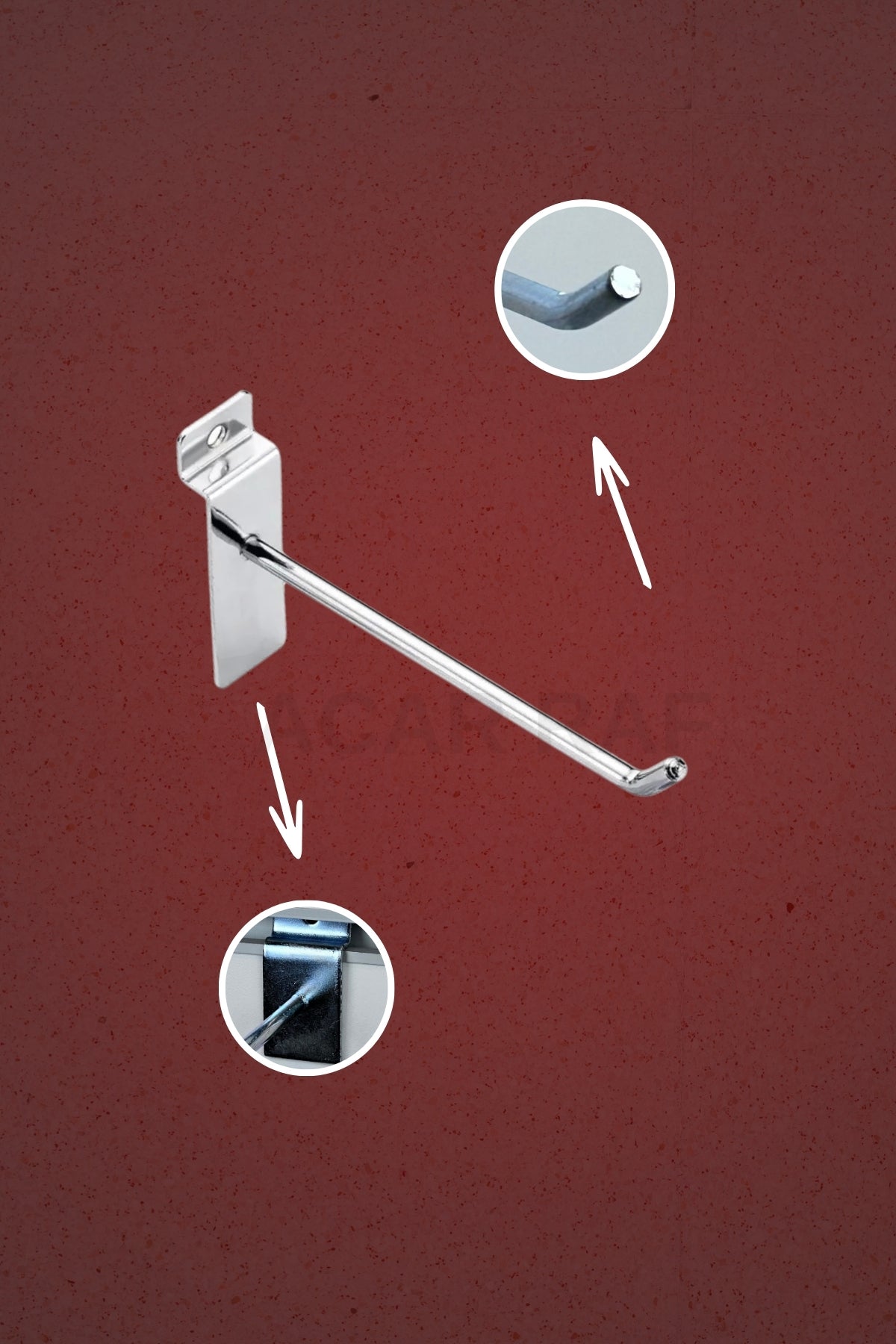 Kanal Kanca 25 Adet 25 Cm Pano Ve Lambiri Panel Uyumlu Tel Askı